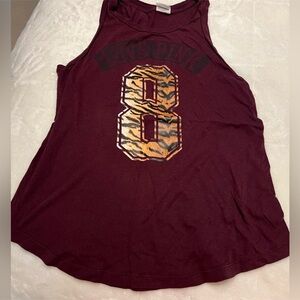 Vintage VS Pink leopard tank